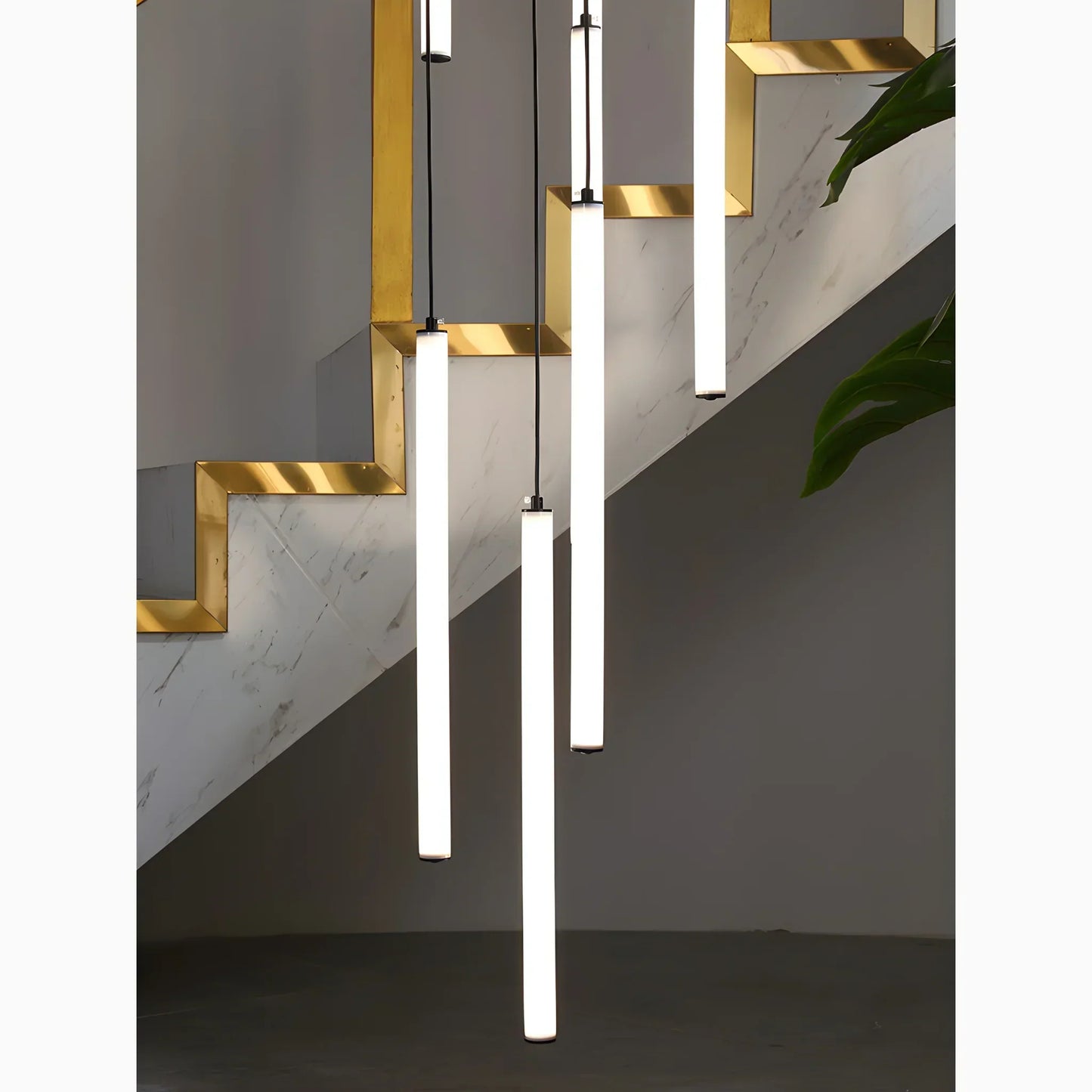 Trap Hanglamp Hoog Plafond Spiraal LED Meerdere Lichts Modern