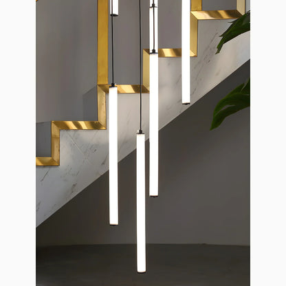Trap Hanglamp Hoog Plafond Spiraal LED Meerdere Lichts Modern