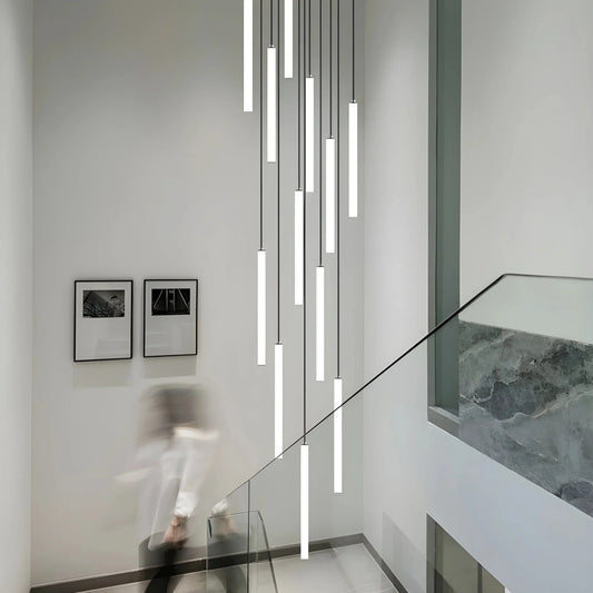 Trap Hanglamp Hoog Plafond Spiraal LED Meerdere Lichts Modern
