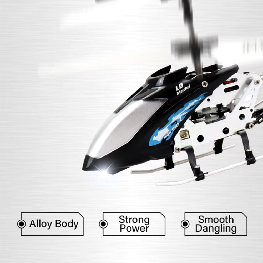 Bestuurbare RC Helikopter 3.5 Kanalen Infrarood met Gyroscoop Binnen Crimson Rood