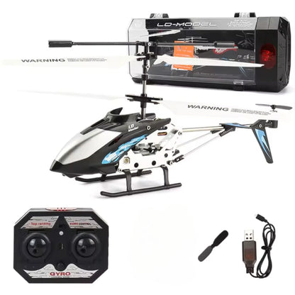 Bestuurbare RC Helikopter 3.5 Kanalen Infrarood met Gyroscoop Binnen Crimson Rood