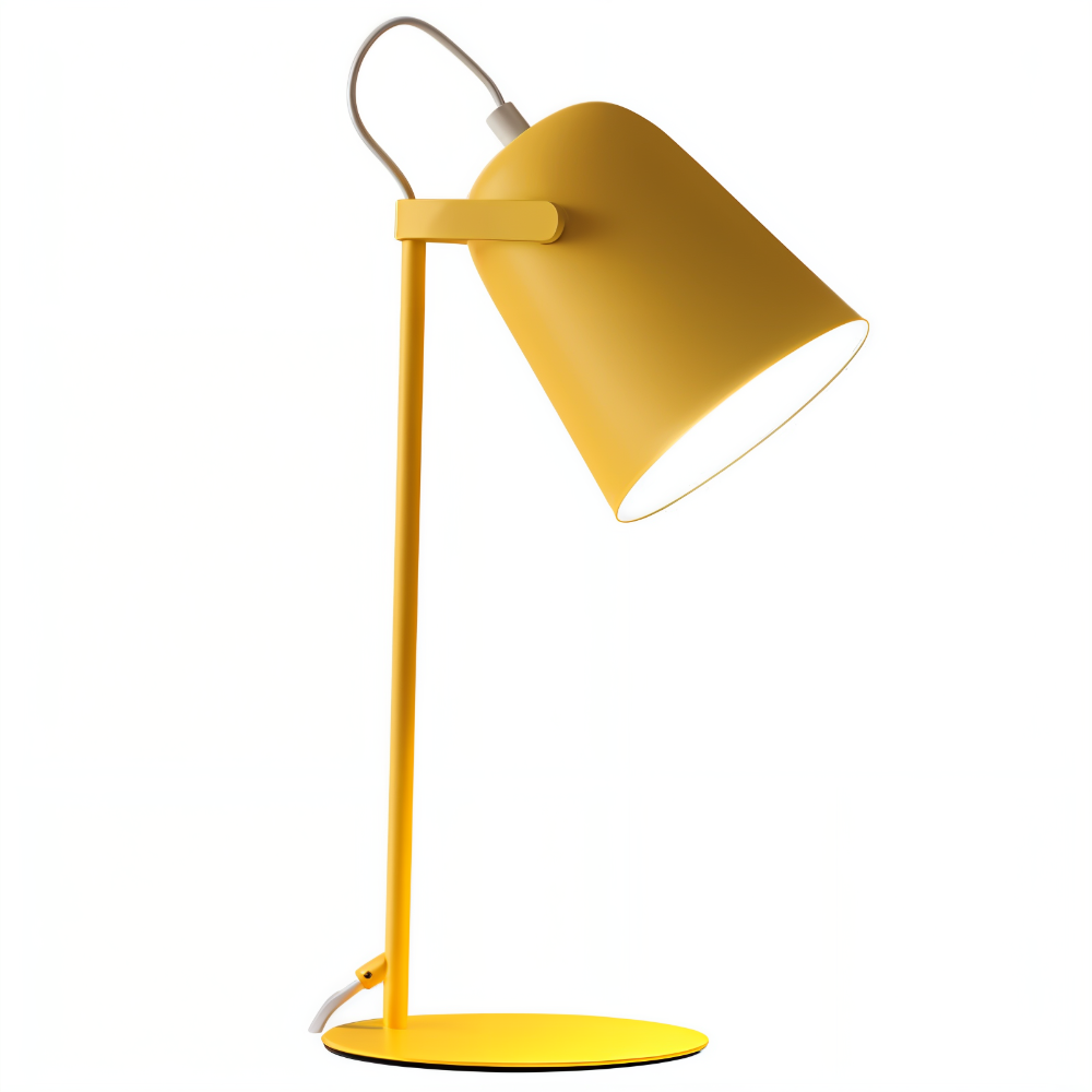 Draaibare Tafellamp met Verstelbare Lichtbundel – Design Verlichting in Zachte Macaron Tinten voor Bureau & Leeshoek