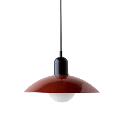 Macaron hanglamp Ø32 cm ijzer zwart wit eettafel verlichting Scandinavisch design keuken lamp modern minimalistisch