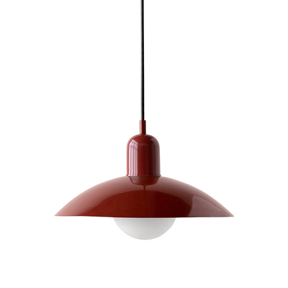 Macaron hanglamp Ø32 cm ijzer zwart wit eettafel verlichting Scandinavisch design keuken lamp modern minimalistisch
