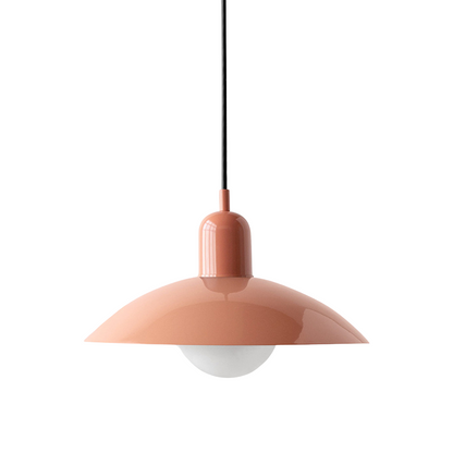 Macaron hanglamp Ø32 cm ijzer zwart wit eettafel verlichting Scandinavisch design keuken lamp modern minimalistisch