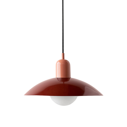 Macaron hanglamp Ø32 cm ijzer zwart wit eettafel verlichting Scandinavisch design keuken lamp modern minimalistisch