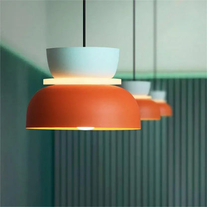 Sansoti | Lucie Nordic Hanglamp met Kleuraccenten