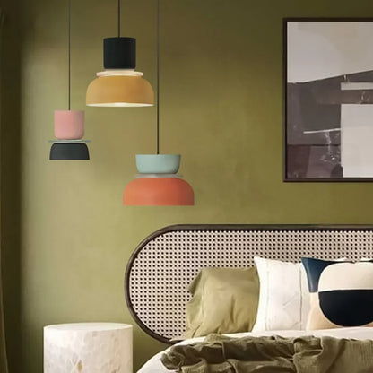 Sansoti | Lucie Nordic Hanglamp met Kleuraccenten