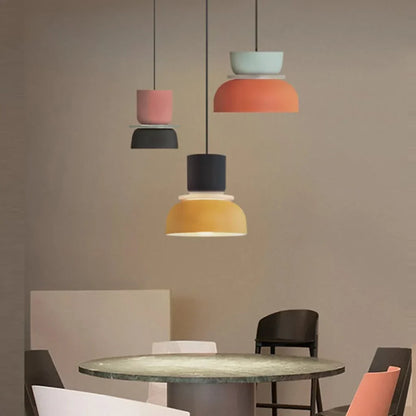 Sansoti | Lucie Nordic Hanglamp met Kleuraccenten