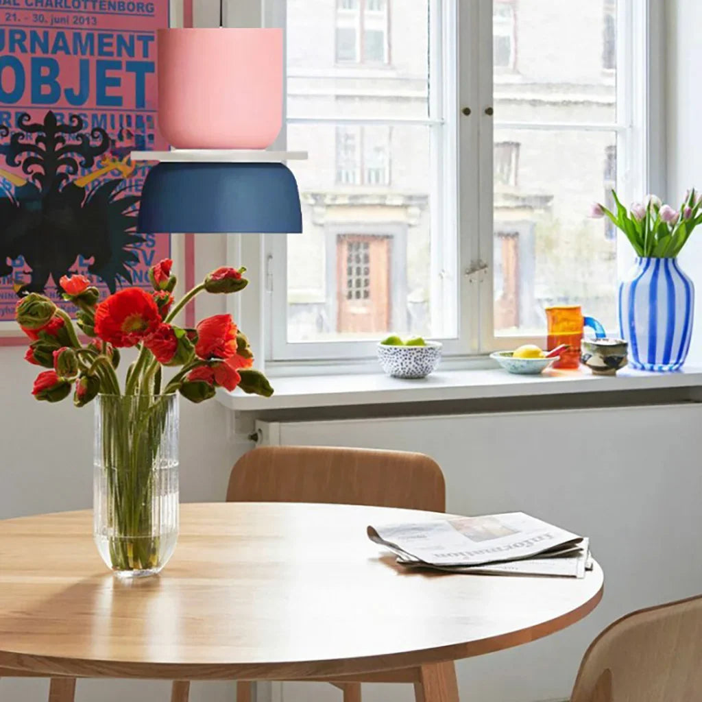 Sansoti | Lucie Nordic Hanglamp met Kleuraccenten