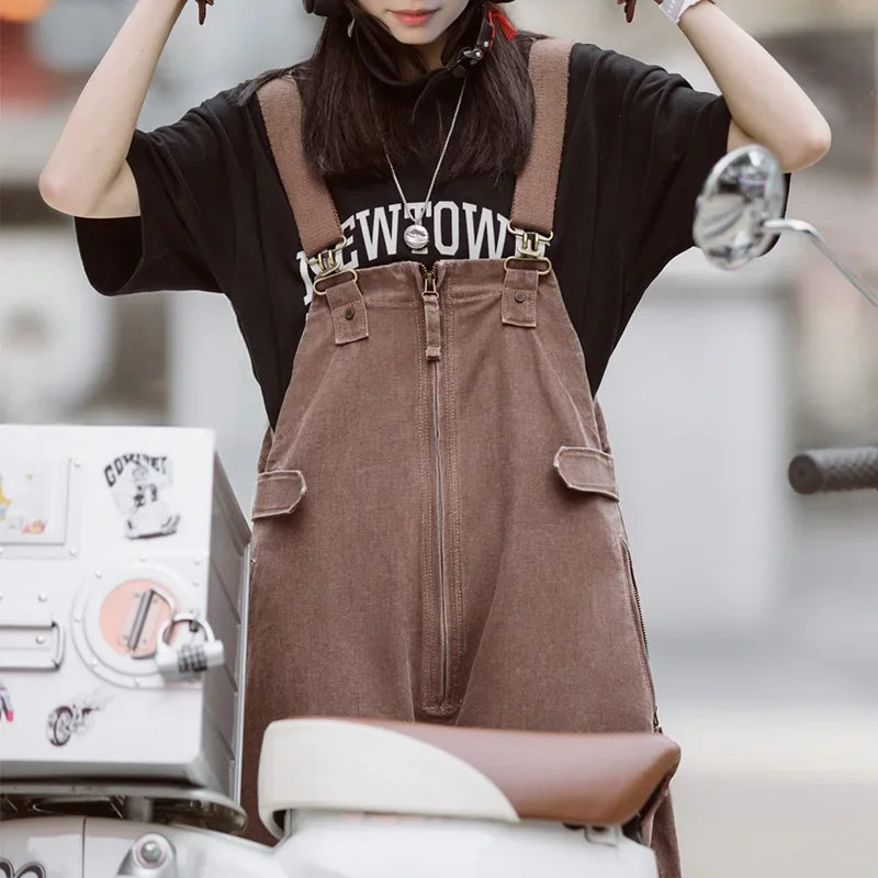 Vintage Wasoveralls voor Dames Stijlvol en Comfortabel
