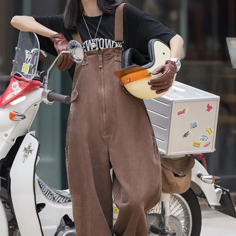 Vintage Wasoveralls voor Dames Stijlvol en Comfortabel