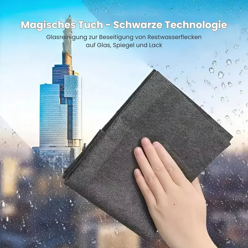 Microvezeldoek Streeploos 30x30cm Grijs 6 Stuks – Herbruikbaar voor Glas Spiegel Auto Zonder Pluizen