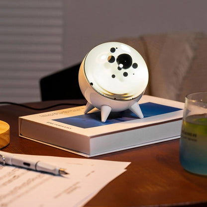 Ferrofluid Display Bluetooth Speaker ABS Glas 10,6 cm Muziek Visualizer Magnetisch Vloeistof Bureau Decoratie Cadeau Tech Kunstobject