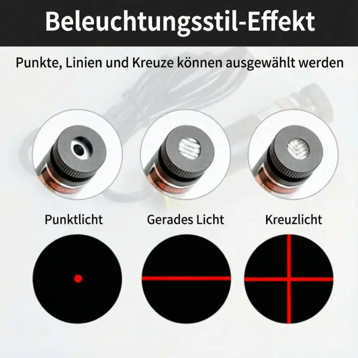 Magnetische Laserassistent voor Naaimachines met Flexibele Arm en USB-Aansluiting