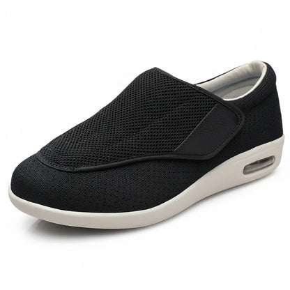 Brede Instapschoenen voor Gevoelige en Gezwollen Voeten – Memory Foam Inlegzool – Naadloos Interieur – Diabetische Comfortschoenen voor Dagelijks Gebruik