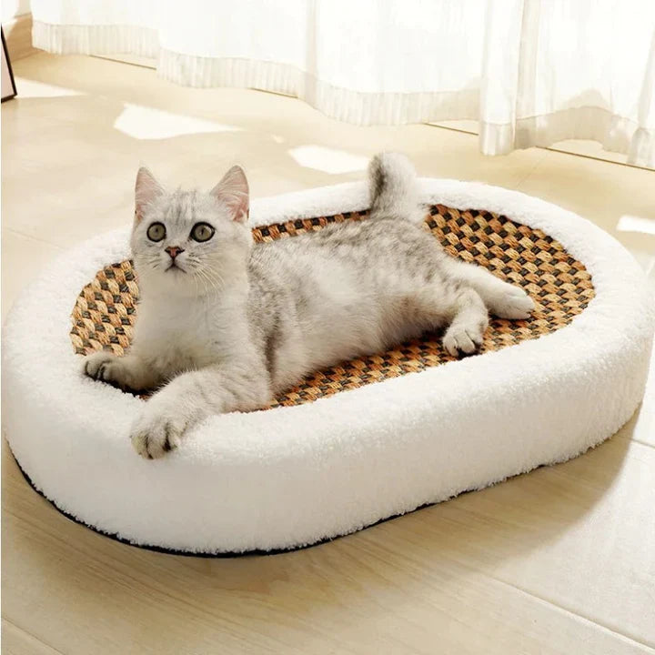 Krabbed voor Katten – Comfortabel Rustbed met Kraboppervlak