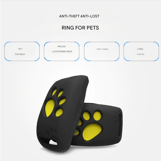 GPS-Halsband voor Katten en Kleine Honden – Realtime Locatietracking met Geo-Fencing en Waterdicht Ontwerp