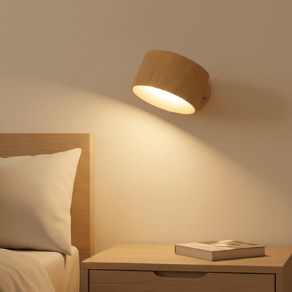 Draadloze Wandlamp met Afstandsbediening – Scandinavische LED Wandverlichting Zonder Kabel
