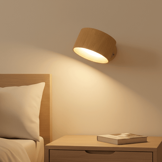 Draadloze Wandlamp met Afstandsbediening – Scandinavische LED Wandverlichting Zonder Kabel