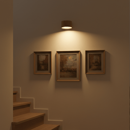 Draadloze Wandlamp met Afstandsbediening – Scandinavische LED Wandverlichting Zonder Kabel
