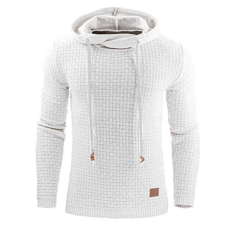 Heren Hoodie Wafelstructuur Capuchon Warm en Comfortabel