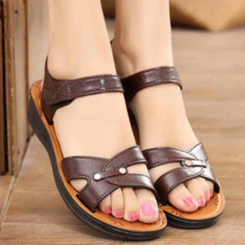 Zomersandalen met Dikke Zool Comfortabele Mode