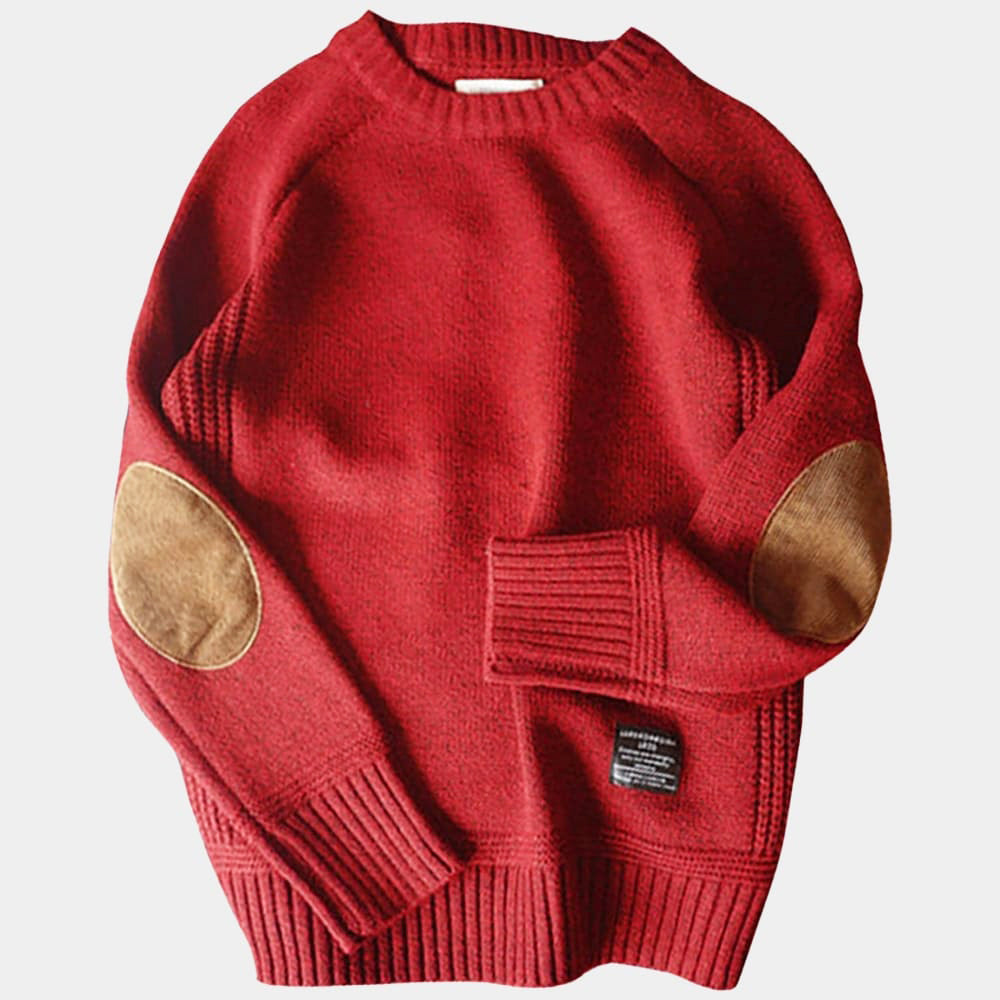 Heren Trui Ronde Hals Comfortabel voor Herfst en Winter