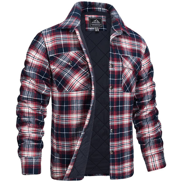 Heren Winterjas Gevoerd Sherpa Warm en Waterdicht