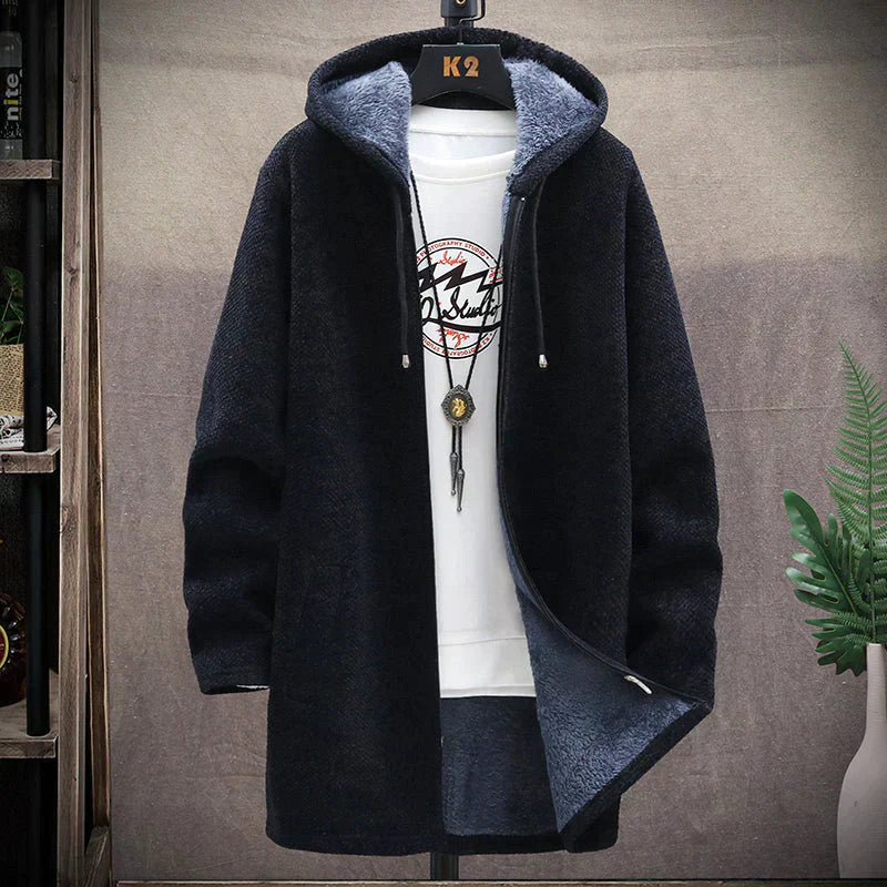 Marcel Cardigan Met Rits Zacht Warm