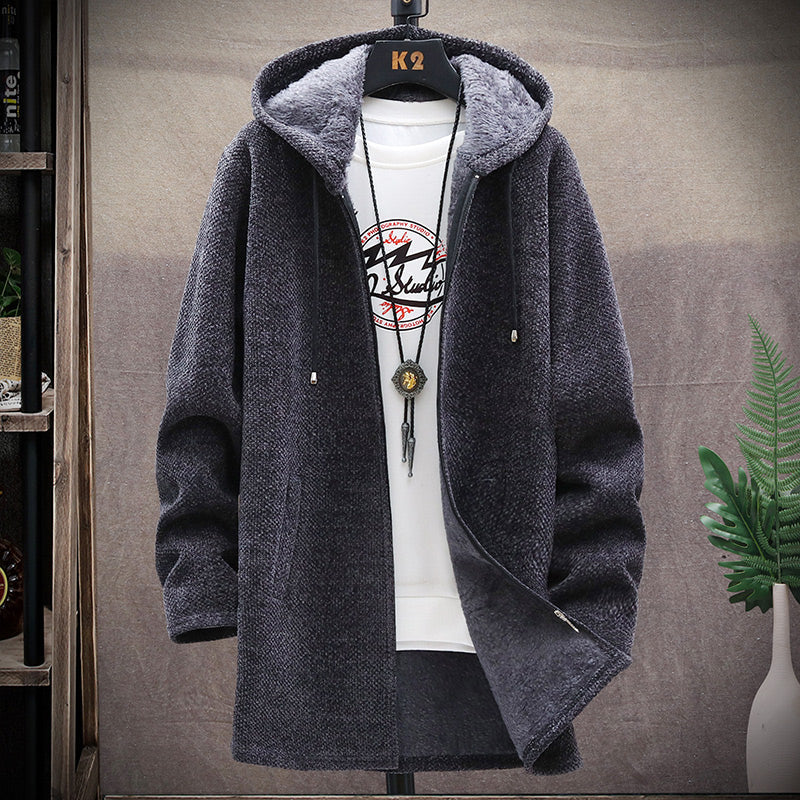 Marcel Cardigan Met Rits Zacht Warm