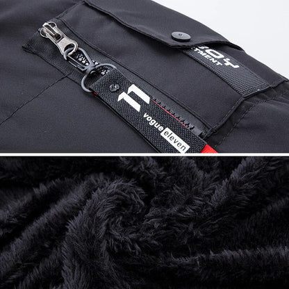 Heren Parka Warm en Waterdicht met Capuchon en Bontkraag