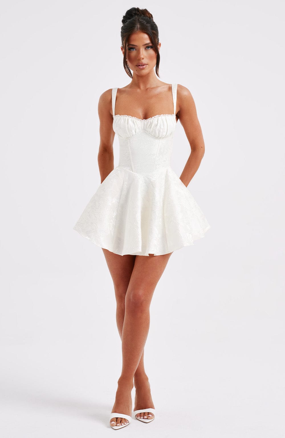 Korte Jurk Elegante Minirok Chique Vrouwelijk