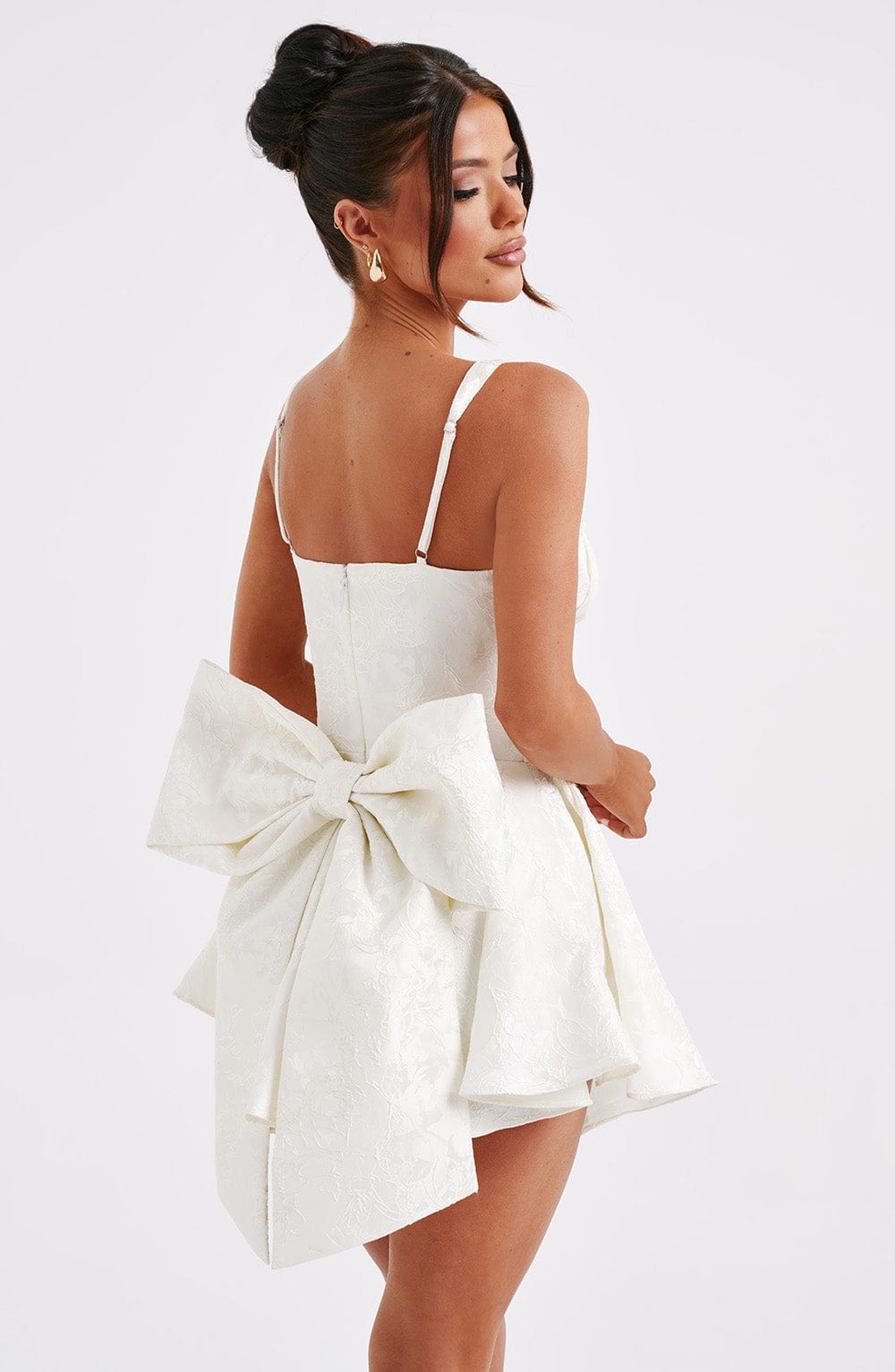 Korte Jurk Elegante Minirok Chique Vrouwelijk
