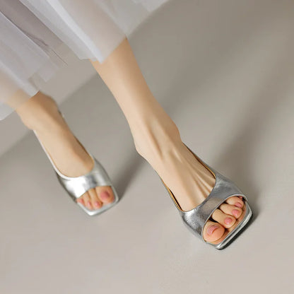 Gouden Sandalen Luxe Zomer Schoenen
