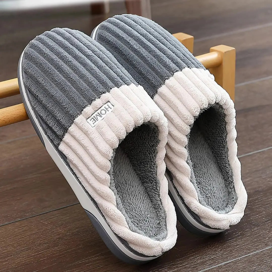 Pantoffels Streepjes Design Zacht Comfortabel