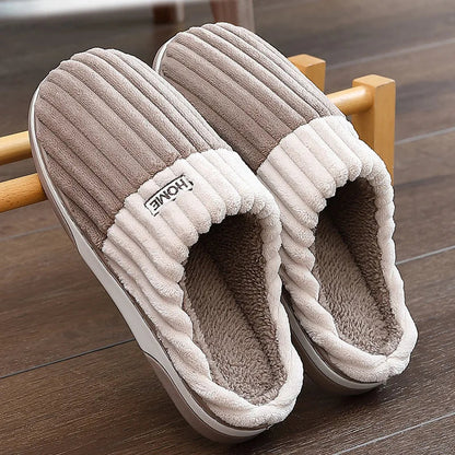 Pantoffels Streepjes Design Zacht Comfortabel