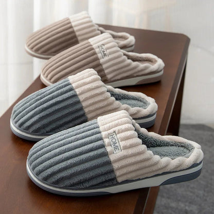 Pantoffels Streepjes Design Zacht Comfortabel