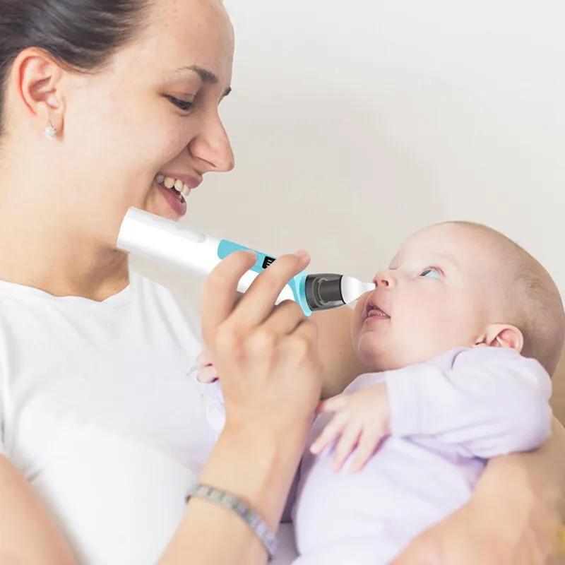 Elektrische Babyneusspuiger met Anti-Reflux Mechanisme – Veilige Neusreiniger voor Baby's