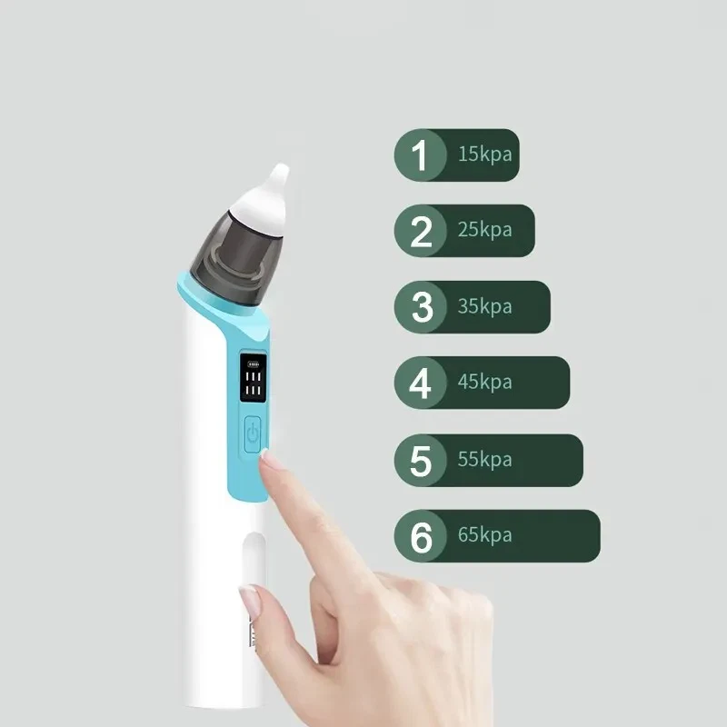 Elektrische Babyneusspuiger met Anti-Reflux Mechanisme – Veilige Neusreiniger voor Baby's