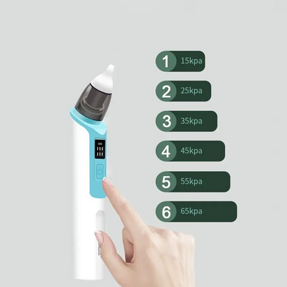 Elektrische Babyneusspuiger met Anti-Reflux Mechanisme – Veilige Neusreiniger voor Baby's
