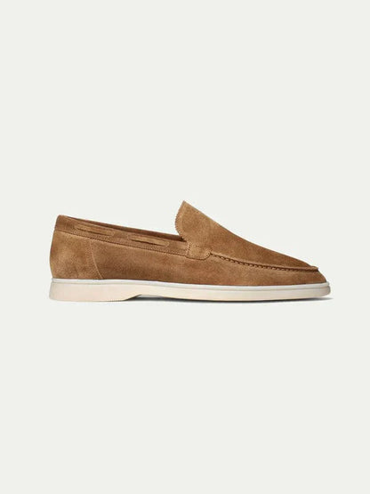 Heren Loafers Suède Instapschoenen Comfortabele Zool