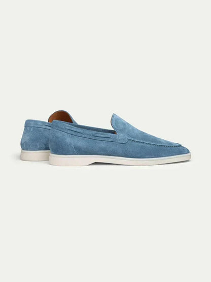 Heren Loafers Suède Instapschoenen Comfortabele Zool