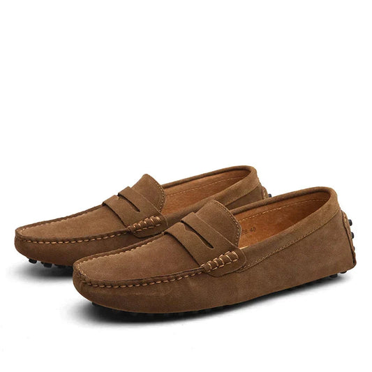 Suède Loafers Elegante Comfortabele Heren Schoenen - StudioMarella