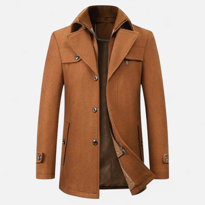 Heren Trenchcoat Elegant en Chic Winter - StudioMarella