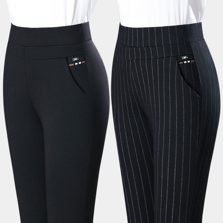 Stretch Broek Hoge Taille Comfortabel