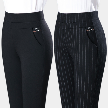 Stretch Broek Hoge Taille Comfortabel
