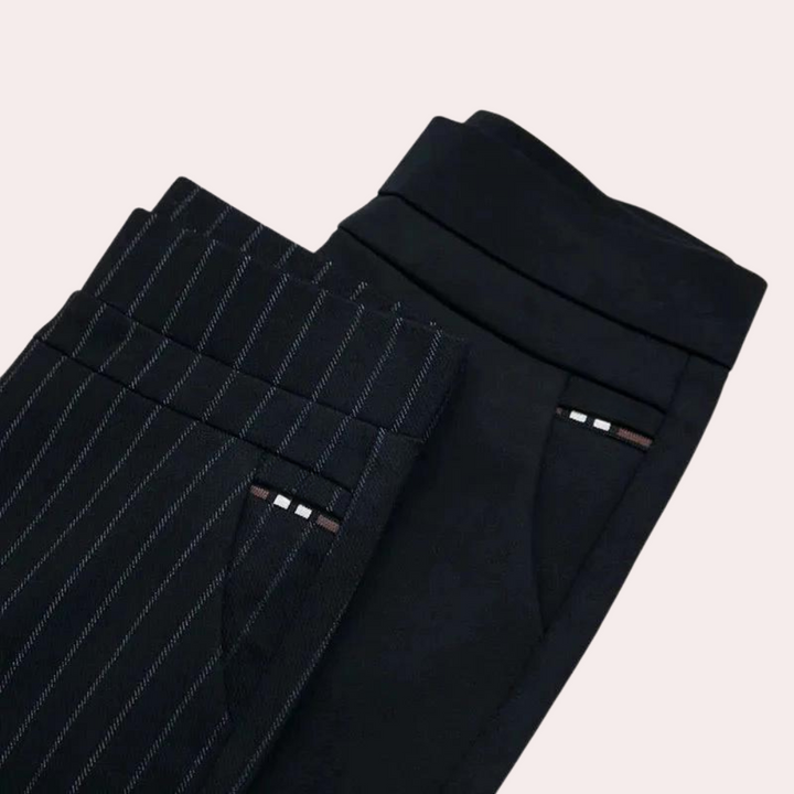 Stretch Broek Hoge Taille Comfortabel