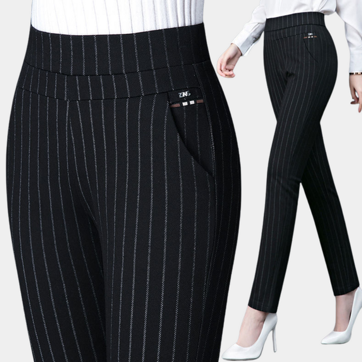 Stretch Broek Hoge Taille Comfortabel