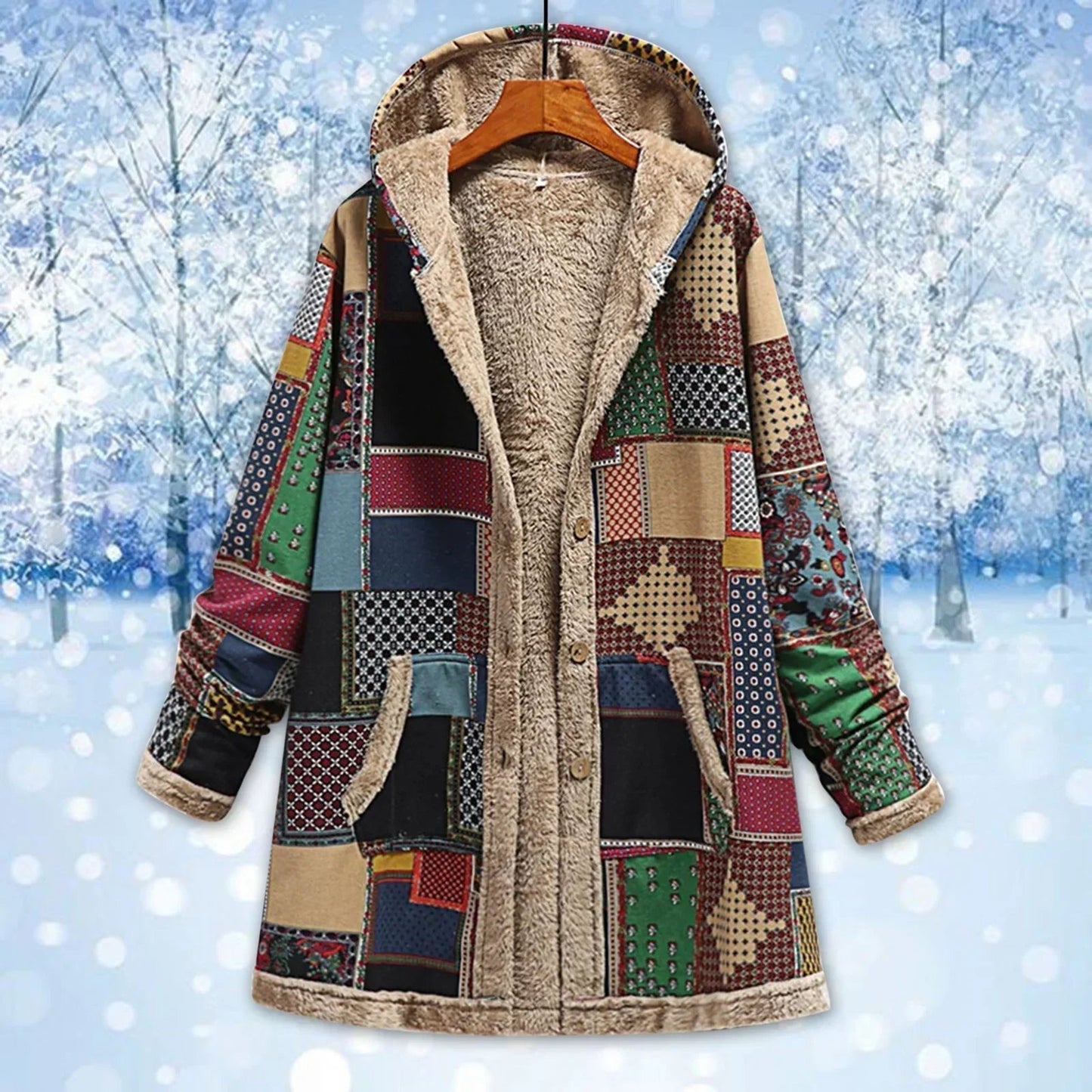 Warme Fleece Jas voor Vrouw